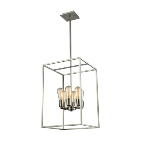 Thomas Williamsport 6-Light Chandelier in in Oil Brushed Nickel CN15862